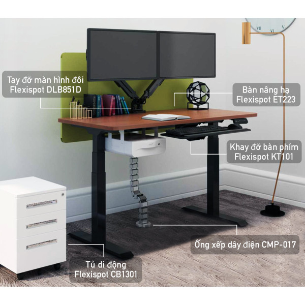 Bàn nâng hạ thông minh Gaming Ergonomic ERD-2300B