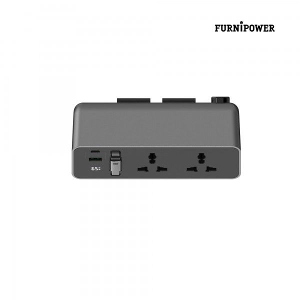 Ổ cắm điện kẹp mặt bàn OECZ090W