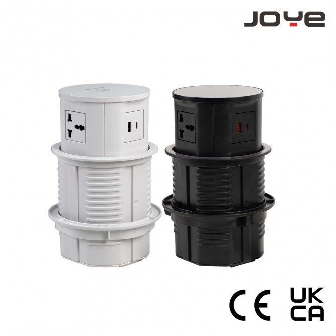 Ổ Cắm Điện Âm Bàn Tích Hợp Sạc Không Dây OEUP021C Ổ Cắm Điện Âm Bàn Tích Hợp Sạc Không Dây OEUP021C
