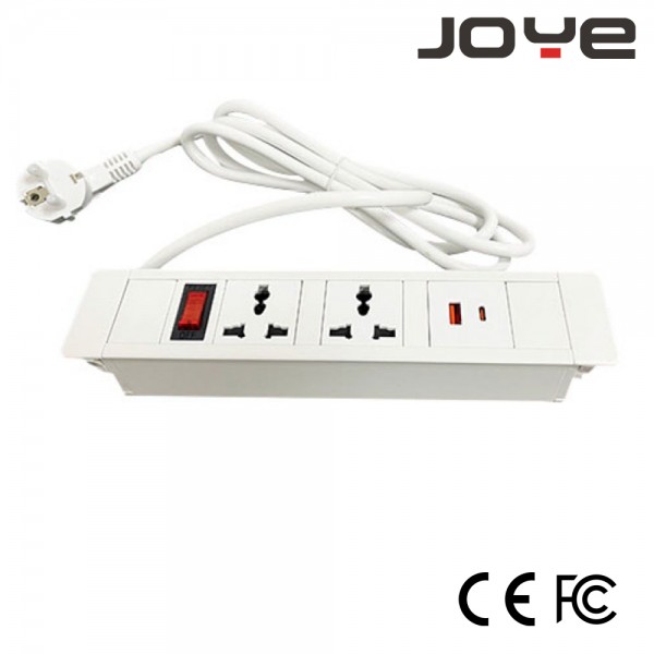 Ổ cắm điện âm bàn hoặc âm vách ngăn OEXH605