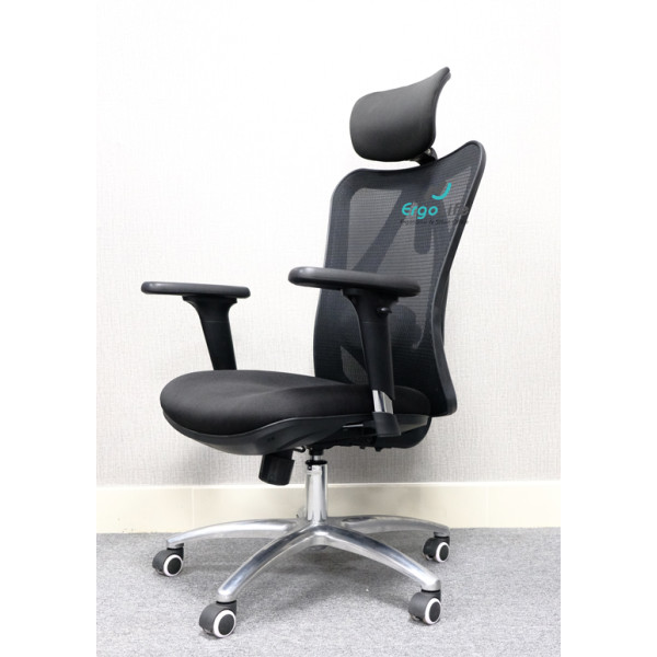 Ghế Công Thái Học M18 Đen/Xám