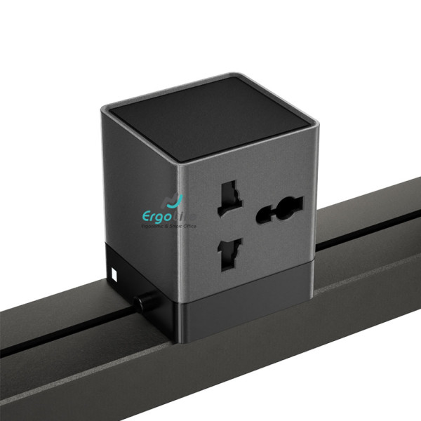 Ổ điện bàn họp ray trượt OEGD001
