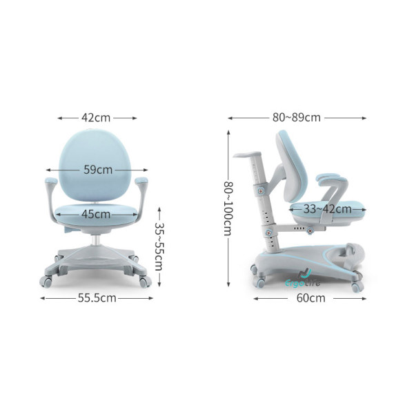 Ghế học sinh chống gù Ergonomic Sihoo K35C