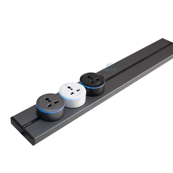 Ổ điện bàn họp ray trượt NGD3