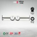 Combo Ray Dẫn Điện Line 8 Model S (600mm, Nhiều Màu) + 2 Ổ Cắm Điện (Đen/Trắng)
