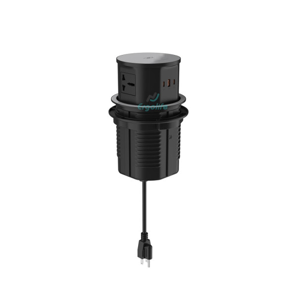 Ổ Cắm Điện Âm Bàn Tích Hợp Sạc Không Dây OEUP021C (65W)
