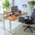 Bàn nâng hạ thông minh Ergonomic ERD-2300 Dual (4 chân) Mặt Sồi