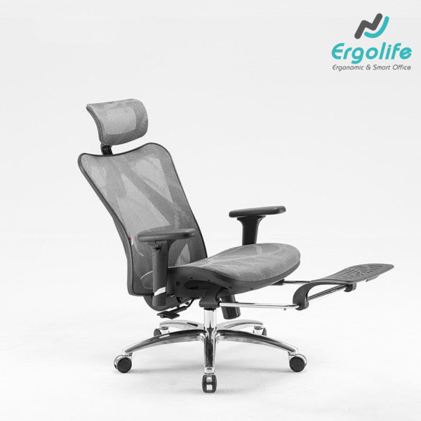 Ghế Công Thái Học M57 Đen/Xám