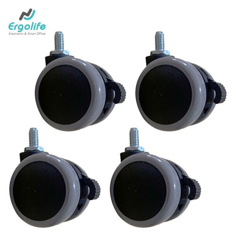Bánh xe di chuyển cho bàn Ergonomic (4 bánh khóa)