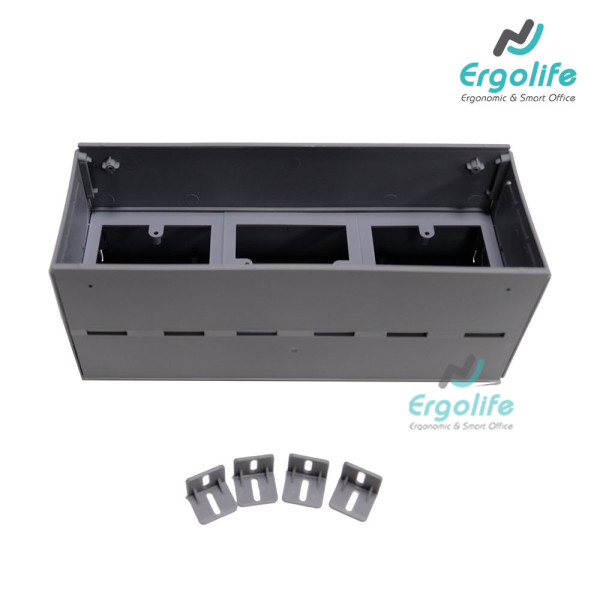Combo Nắp Hộp Điện OEFG320 + Hộp Chứa Ổ Cắm Điện Âm Bàn OEDH003A