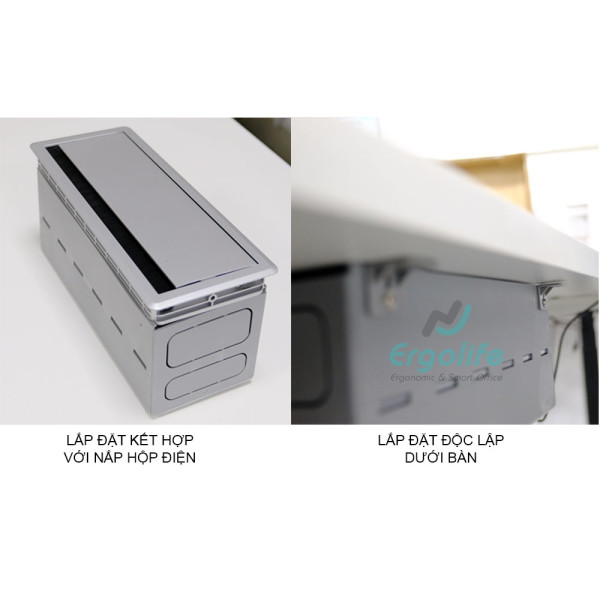 Hộp chứa Ổ Cắm Điện Âm Bàn OEDH003A