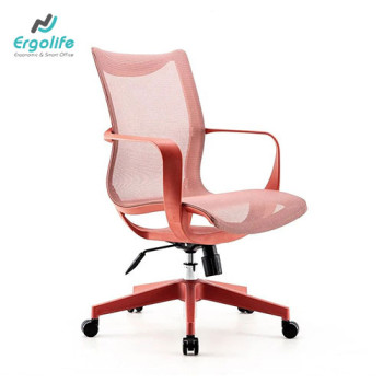 Ghế Công Thái Học M77 Xám/Đỏ
