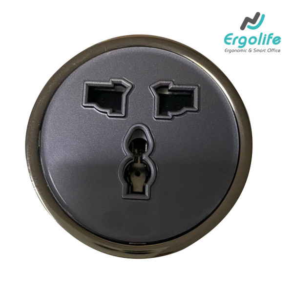 Chấu cắm cho ổ điện bàn họp NTL3 có đèn