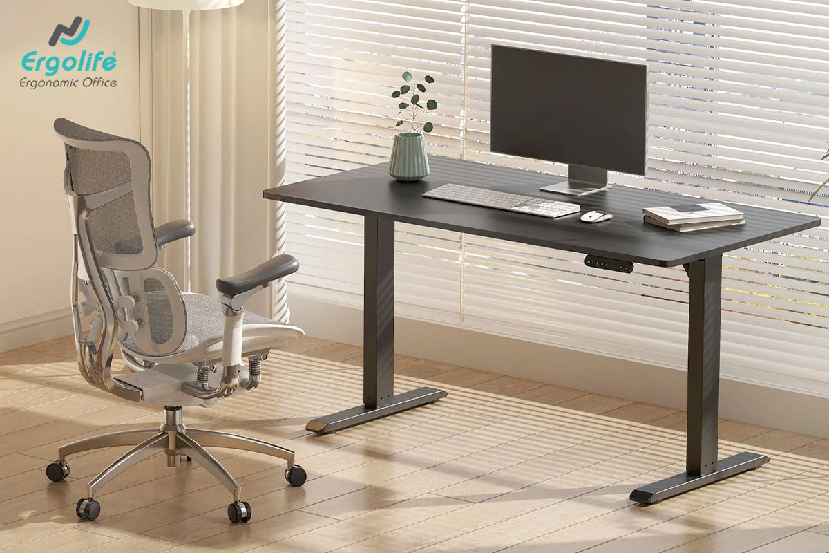 Hành trang chuẩn bị năm mới: Bàn nâng hạ và ghế công thái học