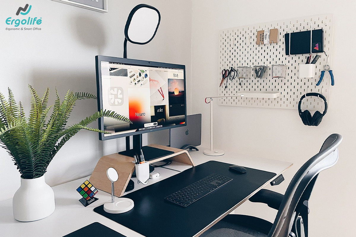 Không gian làm việc nhỏ, setup sao cho tối ưu?