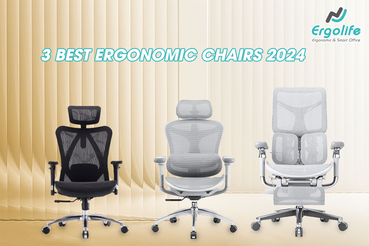 Top 3 mẫu ghế công thái học được ưa chuộng nhất năm 2024